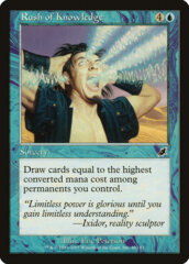 Rush of Knowledge - Foil